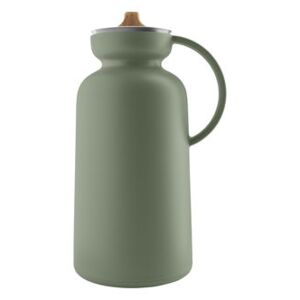 Silhouette Insulated jug - / 1 L - Oak stopper by Eva Solo Green