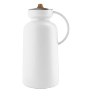 Silhouette Insulated jug - / 1 L - Oak stopper by Eva Solo White