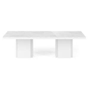 Katherine Rectangular table - / 262 x 130 cm - Marble by POP UP HOME White