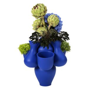 Qucha Vase - / Ø 40 x H 40 cm - Ceramic by Moustache Blue