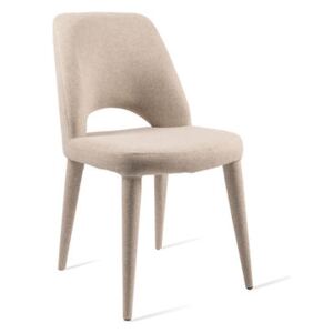 Holy Padded chair - / Fabric by Pols Potten Beige