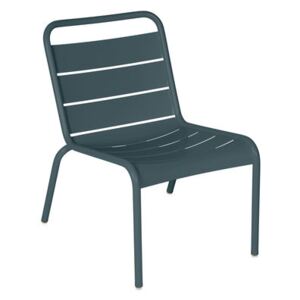 Luxembourg Lounge chair - / Low seat by Fermob Grey