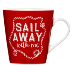 Mug Sail Away red 330 ml AMBITION