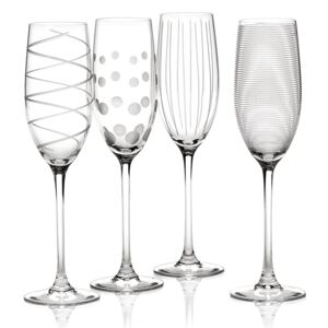 Mikasa 'Cheers' Set of 4 Flute Glasses