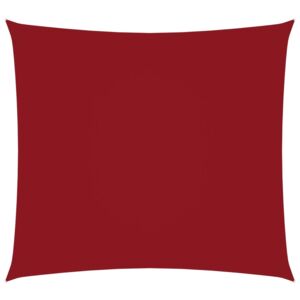 VidaXL Sunshade Sail Oxford Fabric Square 2.5x2.5 m Red