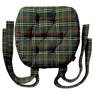 Martin seat pad with bows