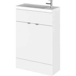 Balterley Dynamic 600mm Compact Vanity Unit with Basin - Gloss White