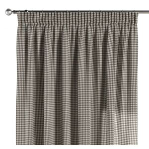 Pencil pleat curtain