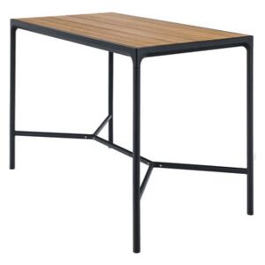 Four High table - / L 160 x H 111 cm by Houe Black/Natural wood
