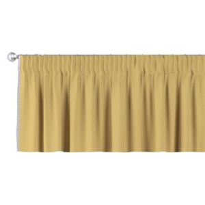 Pencil pleat pelmet