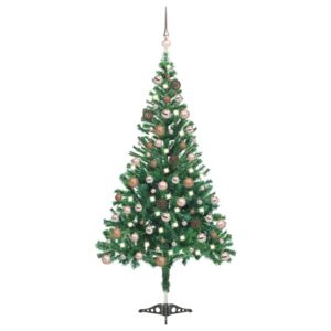 Artificial Christmas Tree with LEDs&Ball Set 120cm 230 Branches