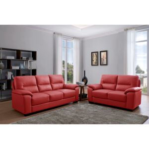 Rian 3 Plus 2 Seater Sofa Set - Red