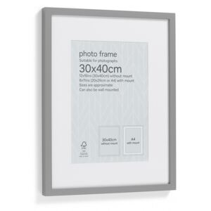 Box Photo Frame - 30x40cm - Grey