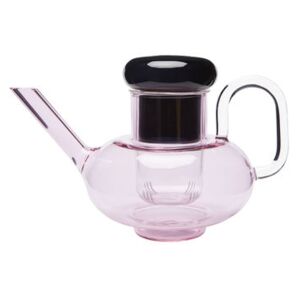 Bump Teapot - / Blown glass by Tom Dixon Pink