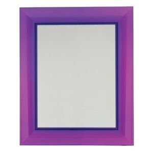 Francois Ghost Wall mirror - 68 x 79 cm by Kartell Purple