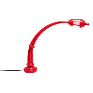 Street Lamp Desk Table lamp - / LED - L 75 x H 59 cm by Seletti Red