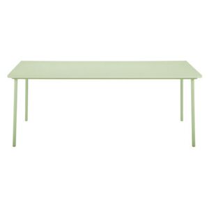 Patio Rectangular table - / Stainless steel - 240 x 100cm by Tolix Green