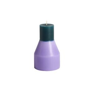 Pillar Small Candle - / Ø 9 x H 15 cm by Hay Purple