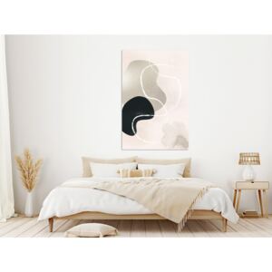 Canvas Print Abstract: Soothing Space (1 Part) Vertical