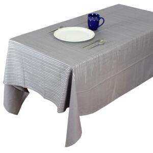 Silver Sparkle Luxe Tablecloth
