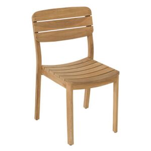 Lodge Chair - / Teak by Vlaemynck Natural wood