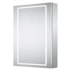 Bathstore Castor Single Door LED Mirror Cabinet