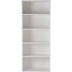 5 Tier Bookcase - White