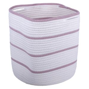 Cotton Rope Storage Hamper - Blush