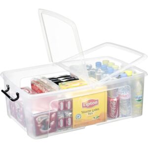 Smart Storemaster Box with Lid - Clear - 50L