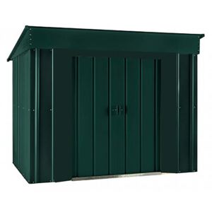 Lotus Low Pent Shed 6x4ft Heritage Green