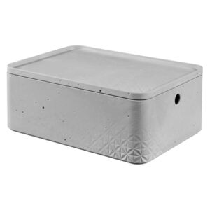 CURVER Beton Box with Lid - 8L (Medium)