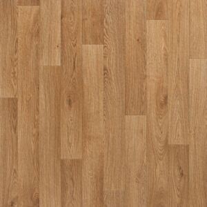 Brady Vinyl Flooring - Oak Plank Effect - 2x3m