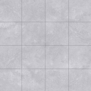 Finley Vinyl Flooring - Grey Tile Effect - 2x3m