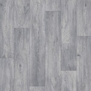 Casper Oak Effect Vinyl Flooring - Grey - 2x2m