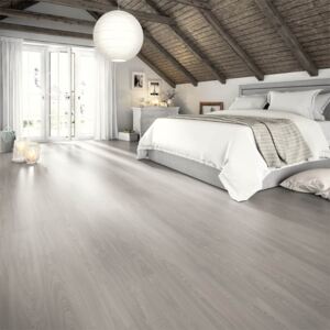 EGGER HOME Aqua+ Waterproof Grey Toscolano Oak 8mm Laminate Flooring