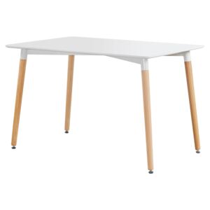 Chloe 4 Seater Table - White