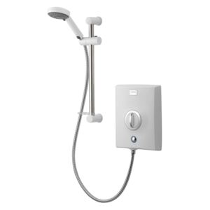 Aqualisa Quartz 9.5kw Electric Shower - White/Chrome