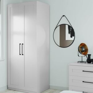 Modular Bedroom Shaker Double Wardrobe - Grey