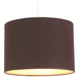 Lois Lamp Shade - Black with Gold Liner - 30cm