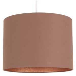 Luther Lamp Shade - Taupe with Copper Inner - 30cm