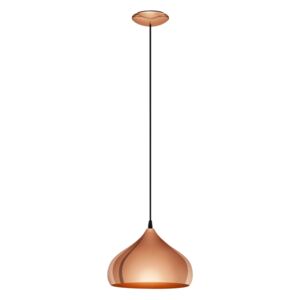 Eglo Hapton Pendant Ceiling Light - Copper