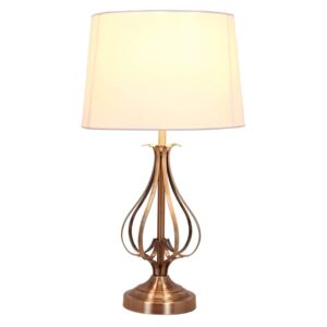 Piper Table Lamp - Antique Brass