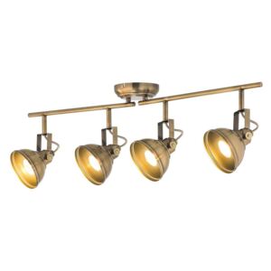 Verve Design Antique Brass Ditavon 4 x 35W Spotlight
