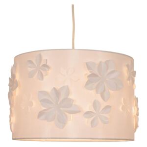 Poppy Floral Applique Lamp Shade