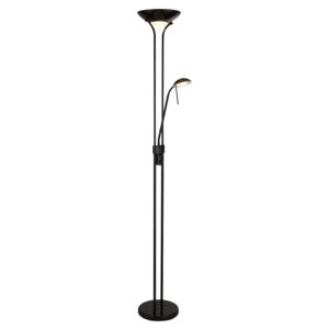 Black Father and Child Floor Lamp