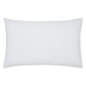 Catherine Lansfield Easy Iron Percale Standard Pillowcase Pair - White
