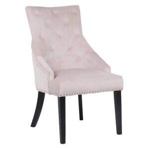 Annabelle Velvet Dining Chairs - Set of 2 - Pink