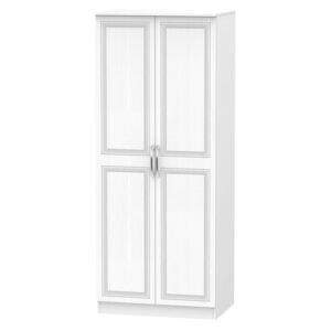Milton 2 Door Wardrobe - White