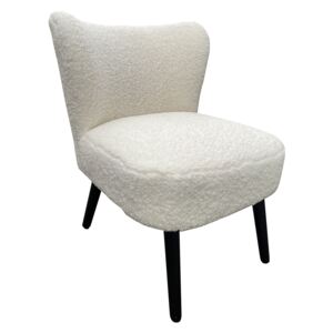 Sean Boucle Occasional Chair - Cream