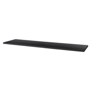 Timber Shelf - Black - 600x200x16mm